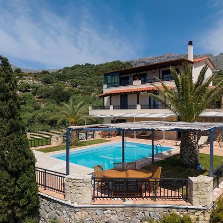 Villa Souda Bay Loggia Sellía Esterno foto