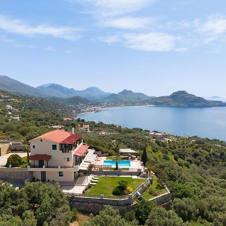 Villa Souda Bay Loggia Sellía Esterno foto