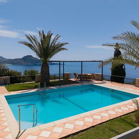 Villa Souda Bay Loggia Sellía Esterno foto