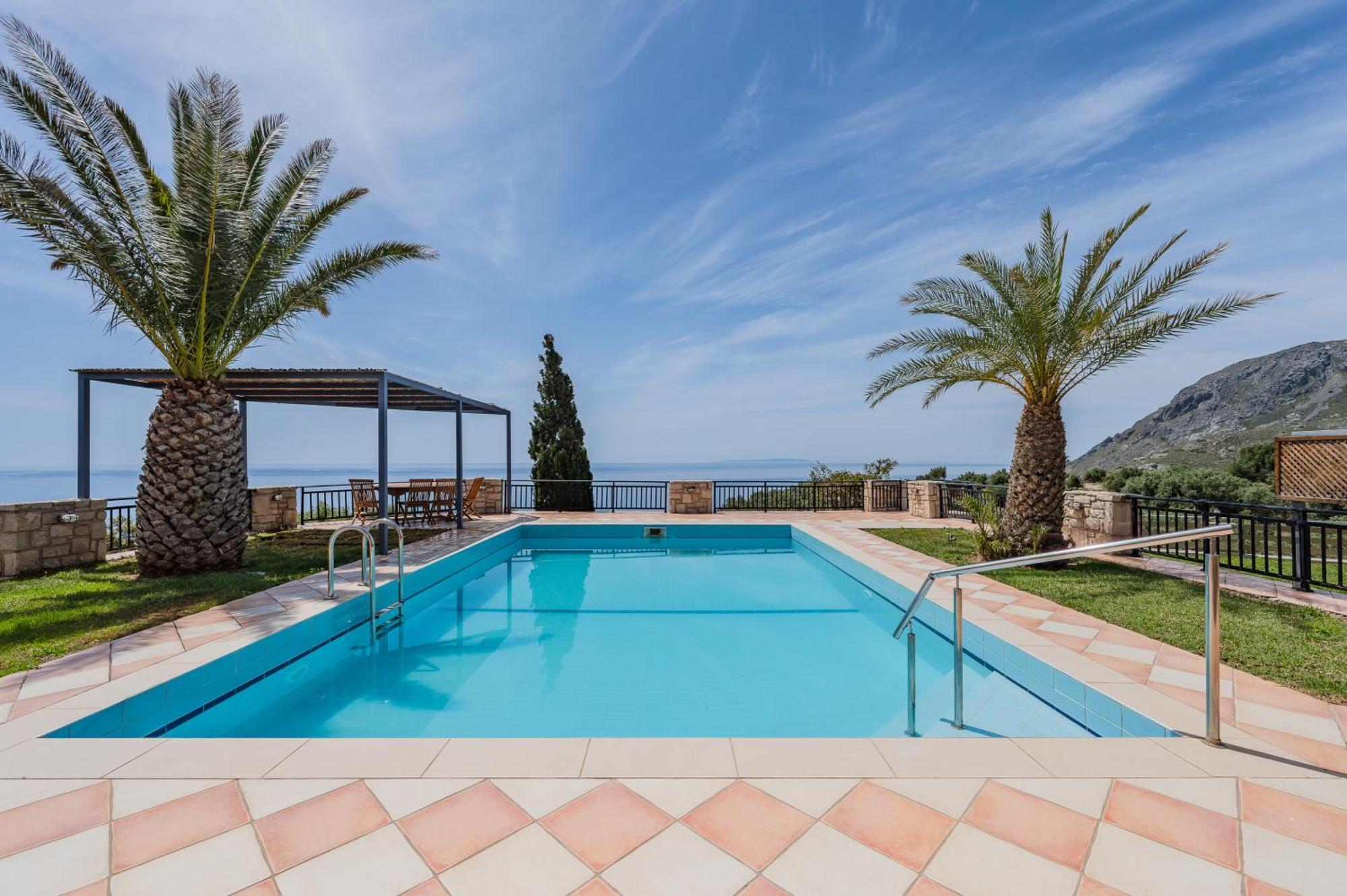 Villa Souda Bay Loggia Sellía Esterno foto