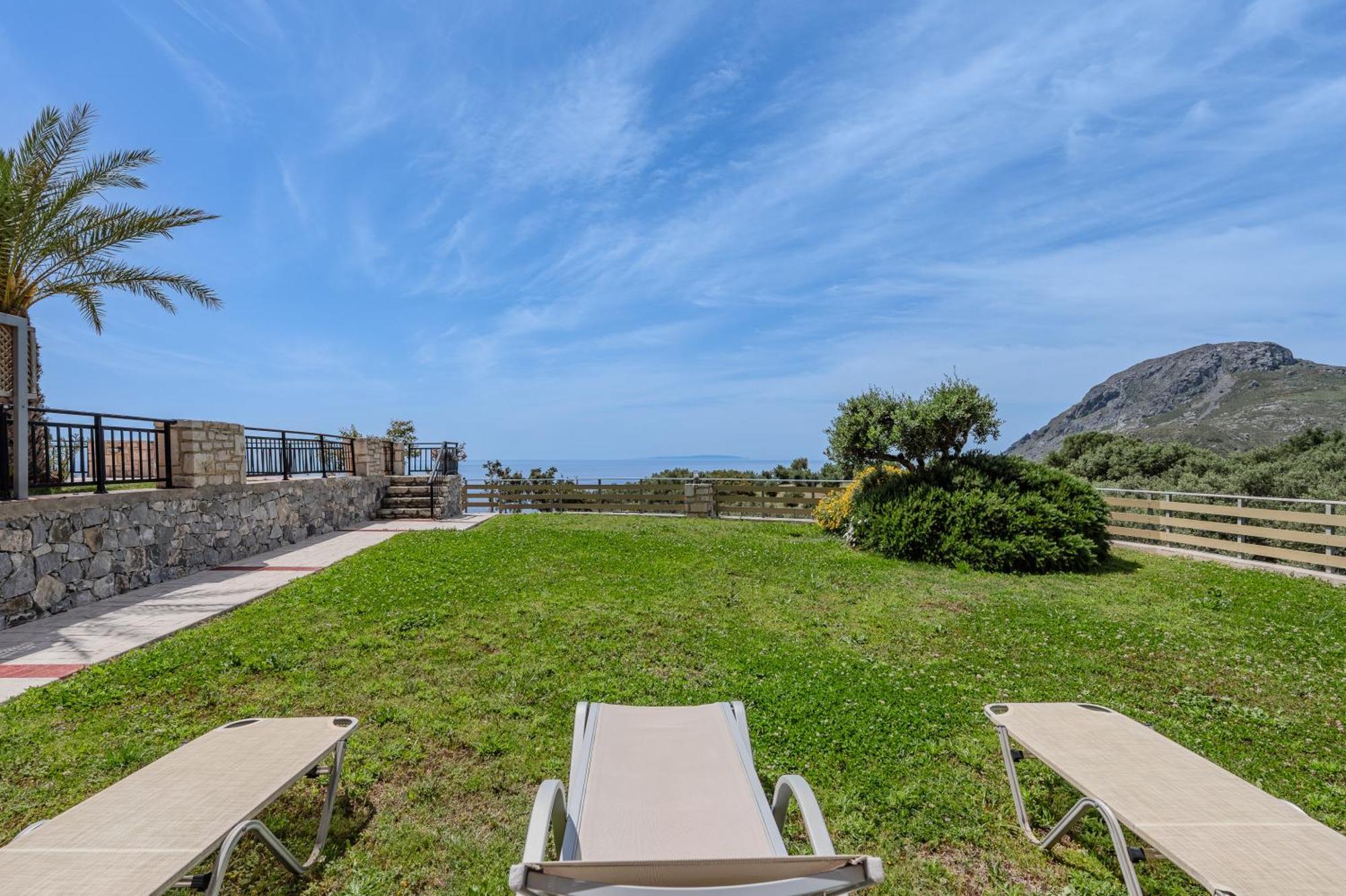 Villa Souda Bay Loggia Sellía Esterno foto