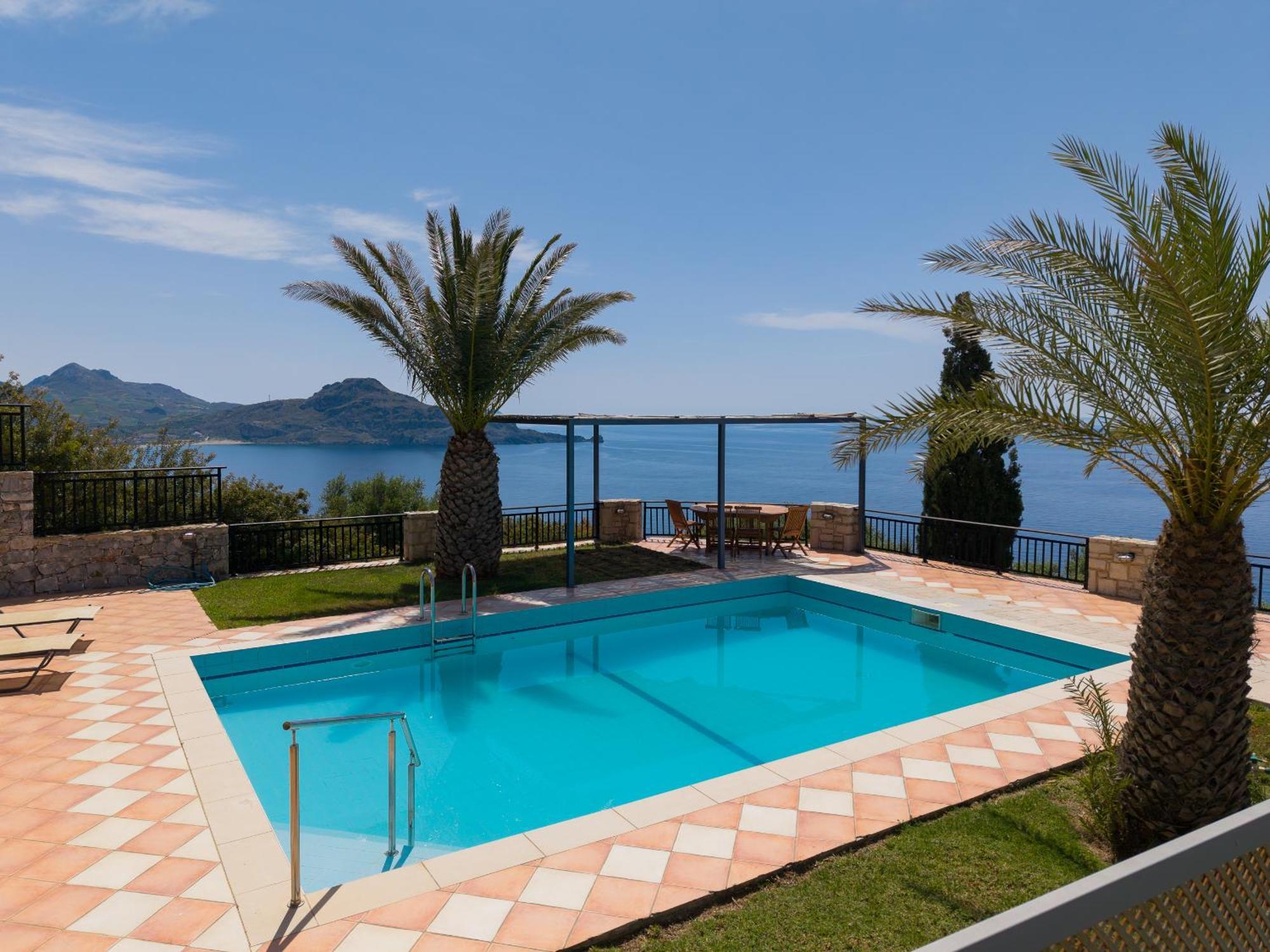 Villa Souda Bay Loggia Sellía Esterno foto