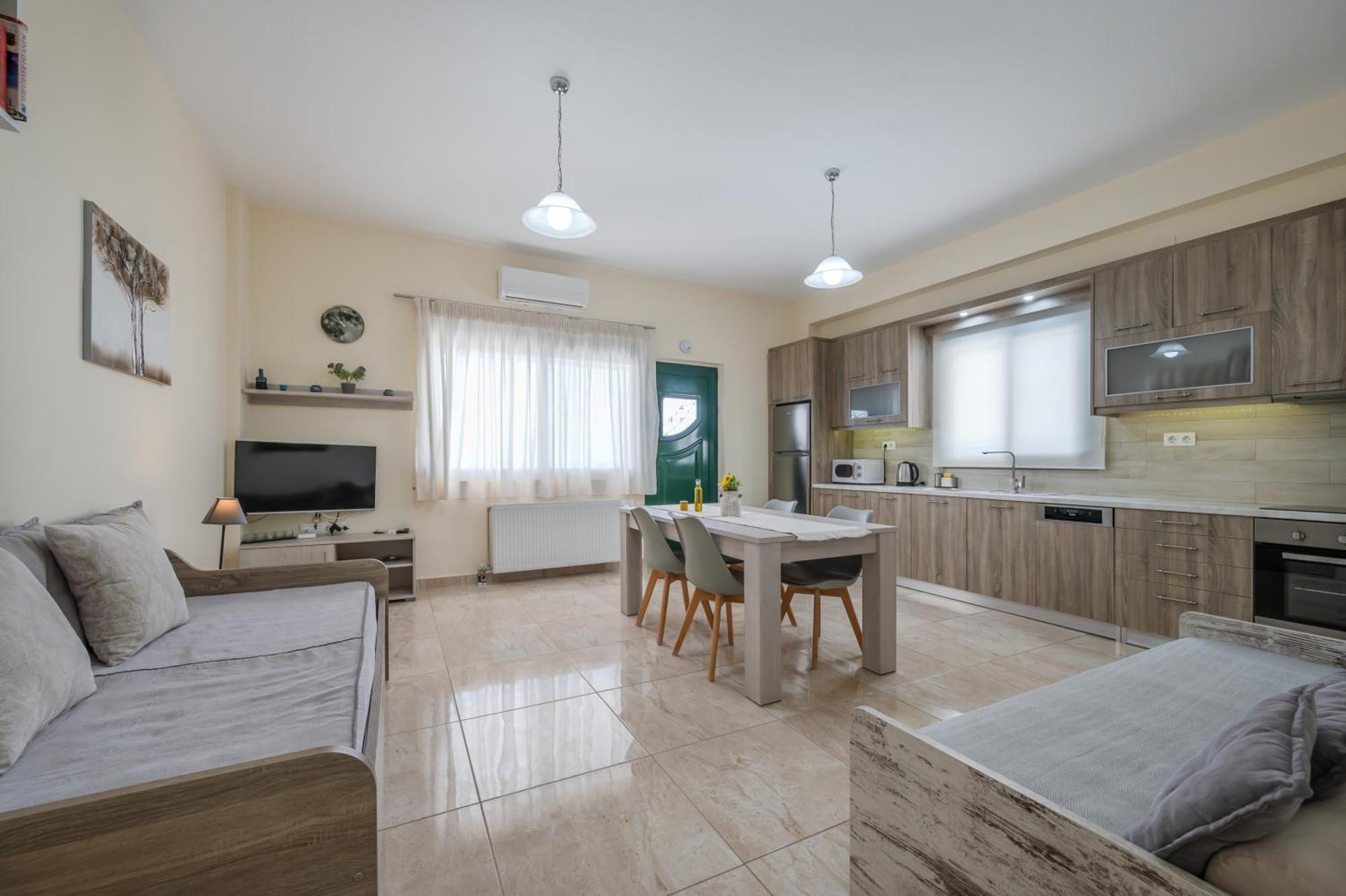 Villa Souda Bay Loggia Sellía Esterno foto
