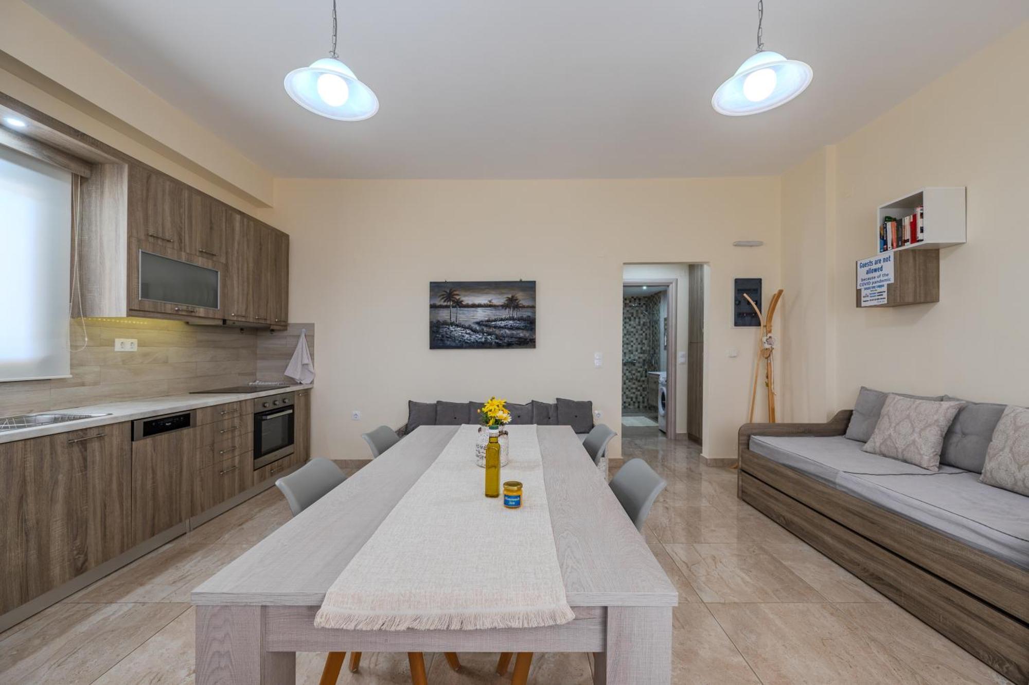 Villa Souda Bay Loggia Sellía Esterno foto