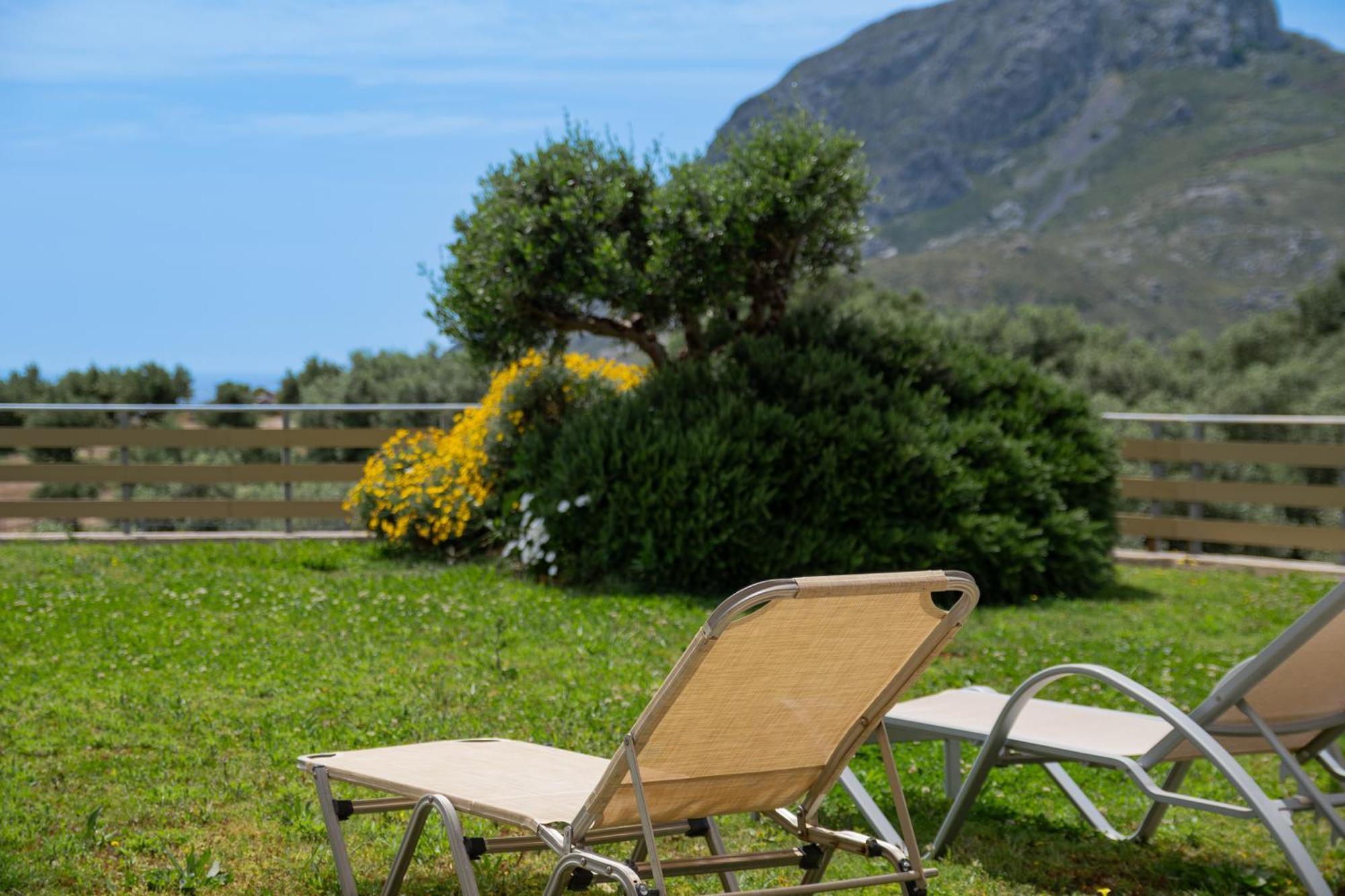 Villa Souda Bay Loggia Sellía Esterno foto